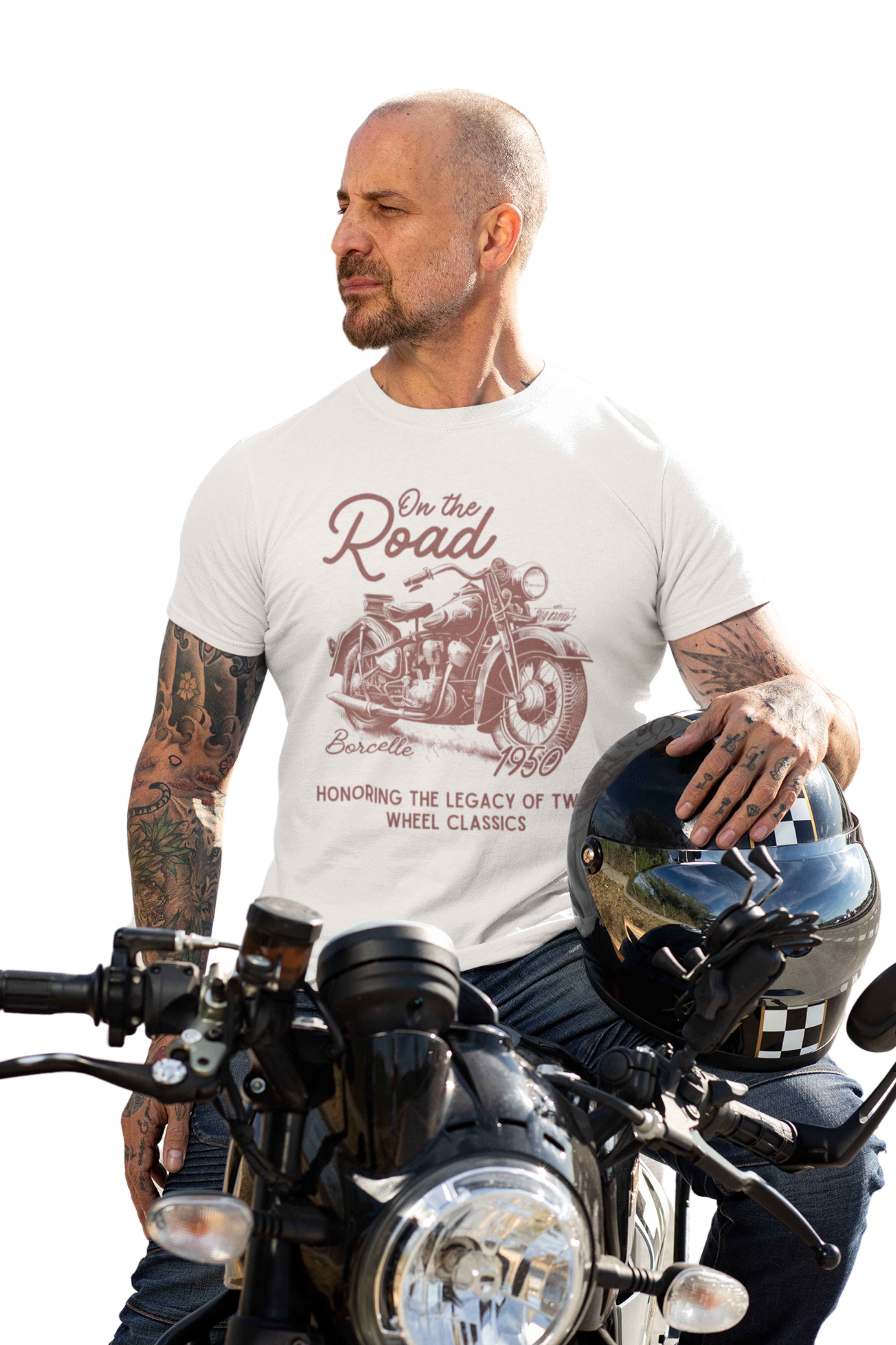 Ride Mode On – Bike Graphic T-Shirt for Men