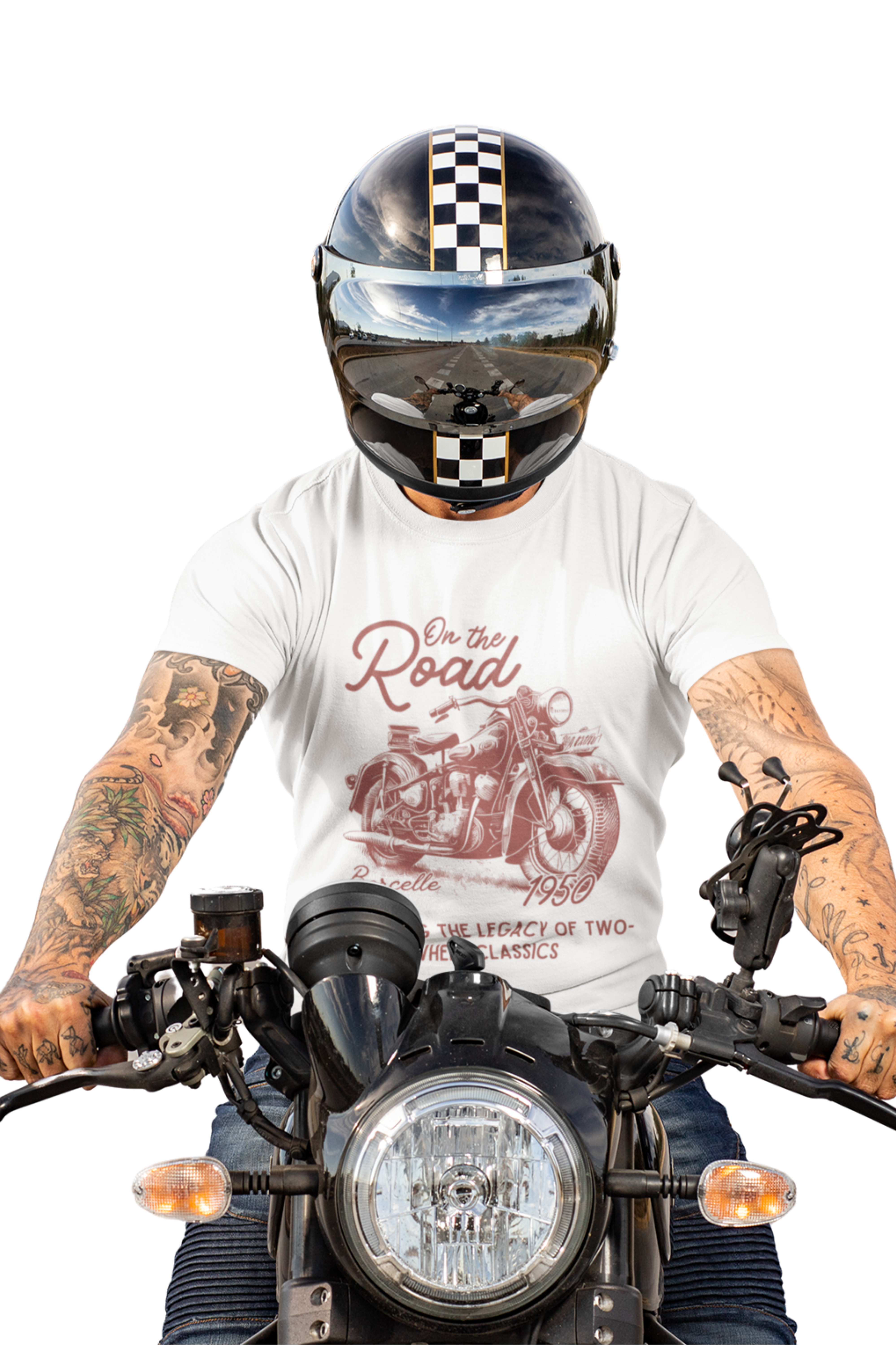 Ride Mode On – Bike Graphic T-Shirt for Men