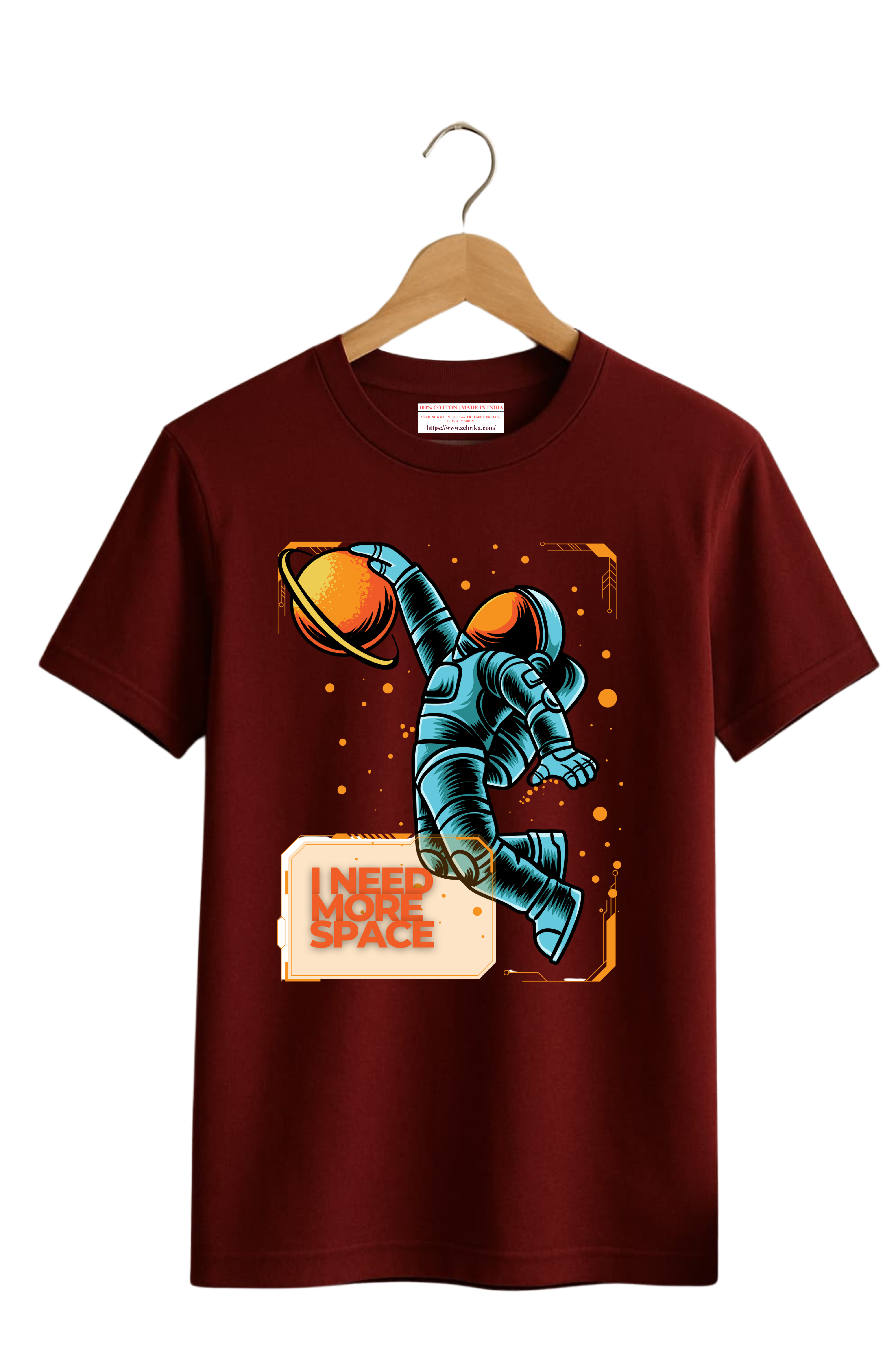 Astronaut Graphic T-Shirt – Cosmic Cotton Tee for Space Lovers