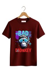 Bad Monkey T-Shirt for Men – Bold & Funky Graphic Tee | Zehvika