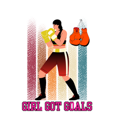 Boxer Girl T-shirt for Strong and Fearless Girls