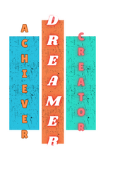 Achiever Dreamer Creator T-Shirt