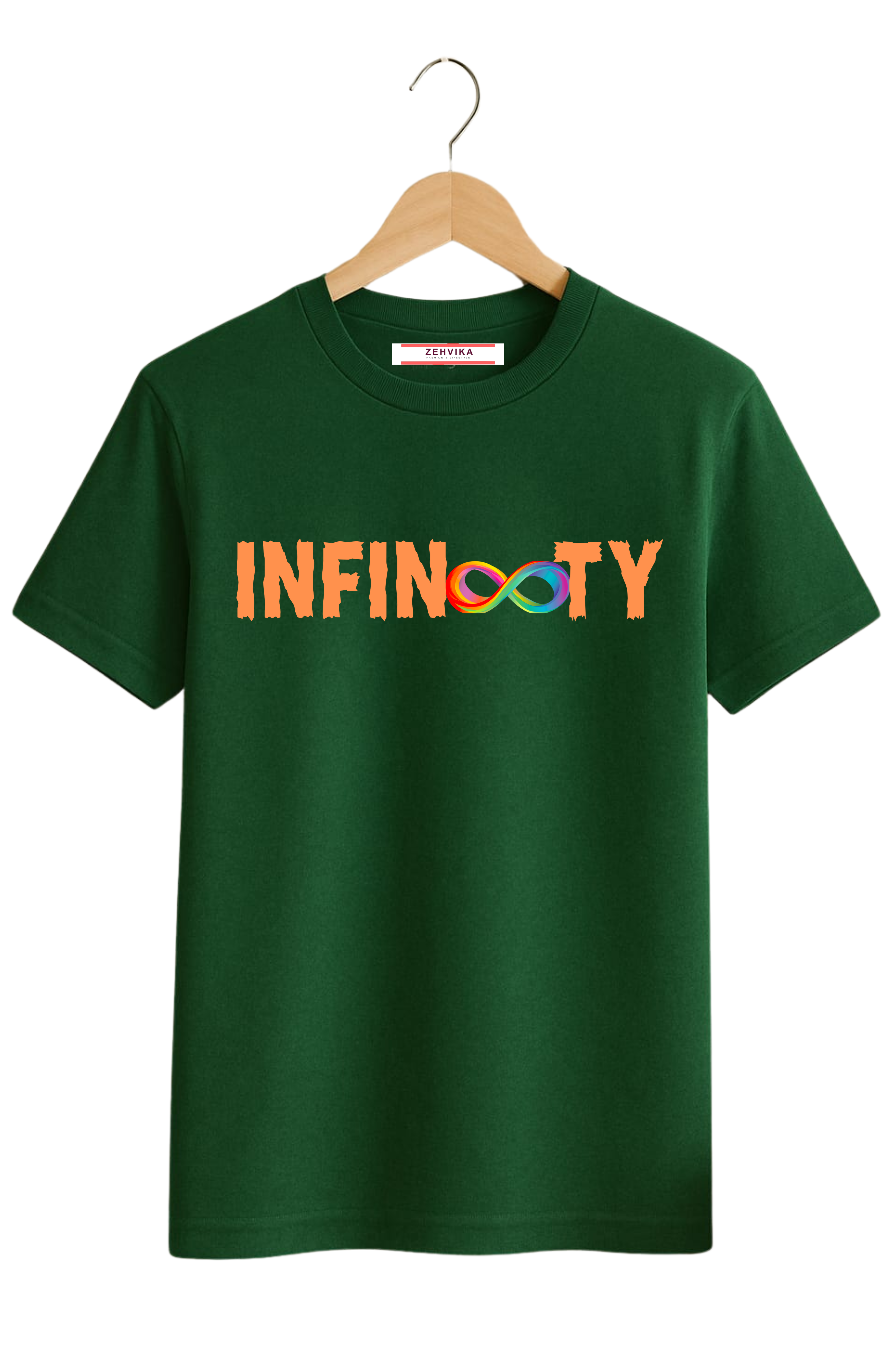 Go Beyond Limits – Infinity Graphic T-Shirt for Men | Shop Now at Zehvika