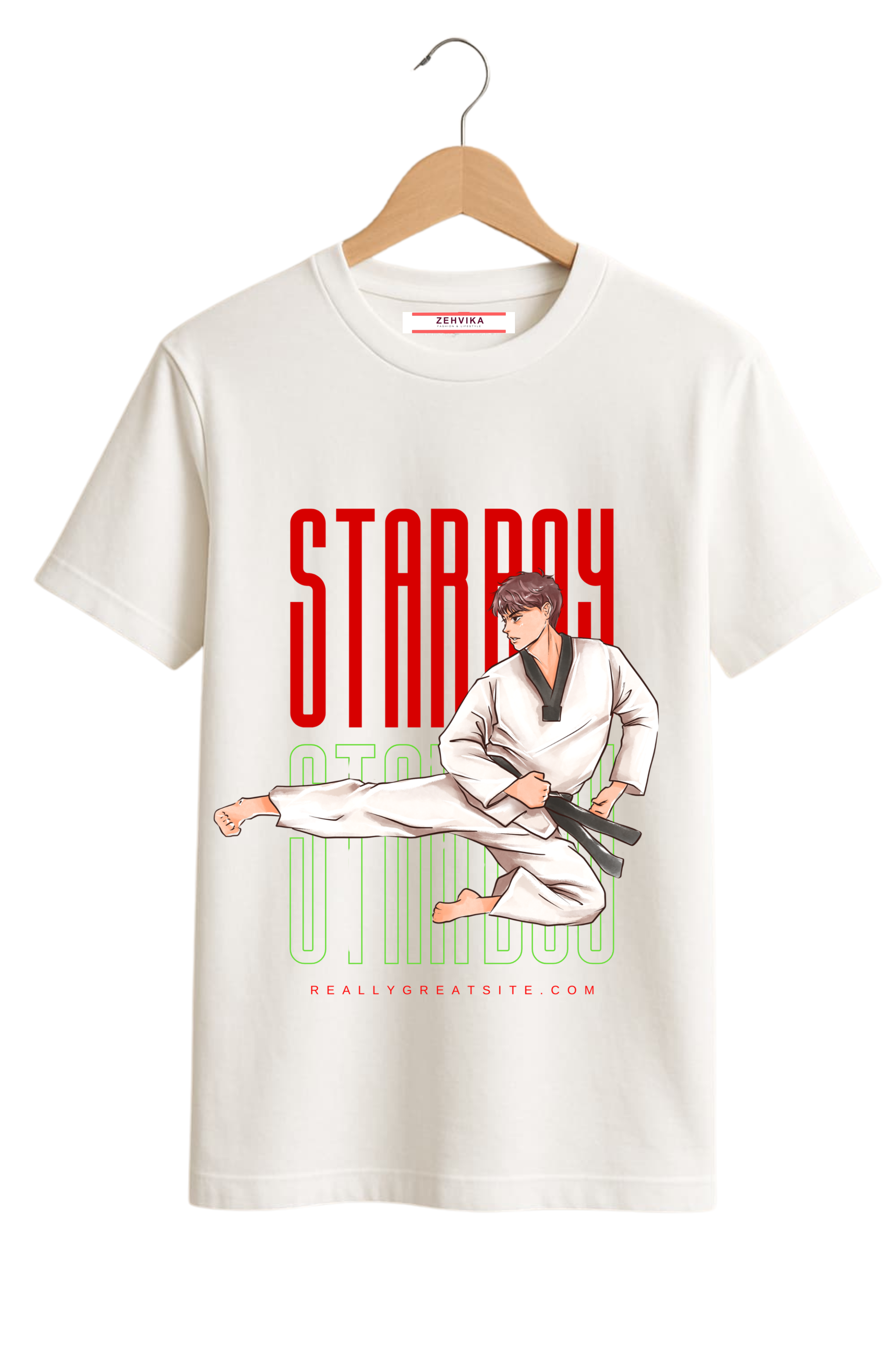 Show Your Fighter Spirit – Judo Karate T-Shirt for Men | Shop Now at Zehvika
