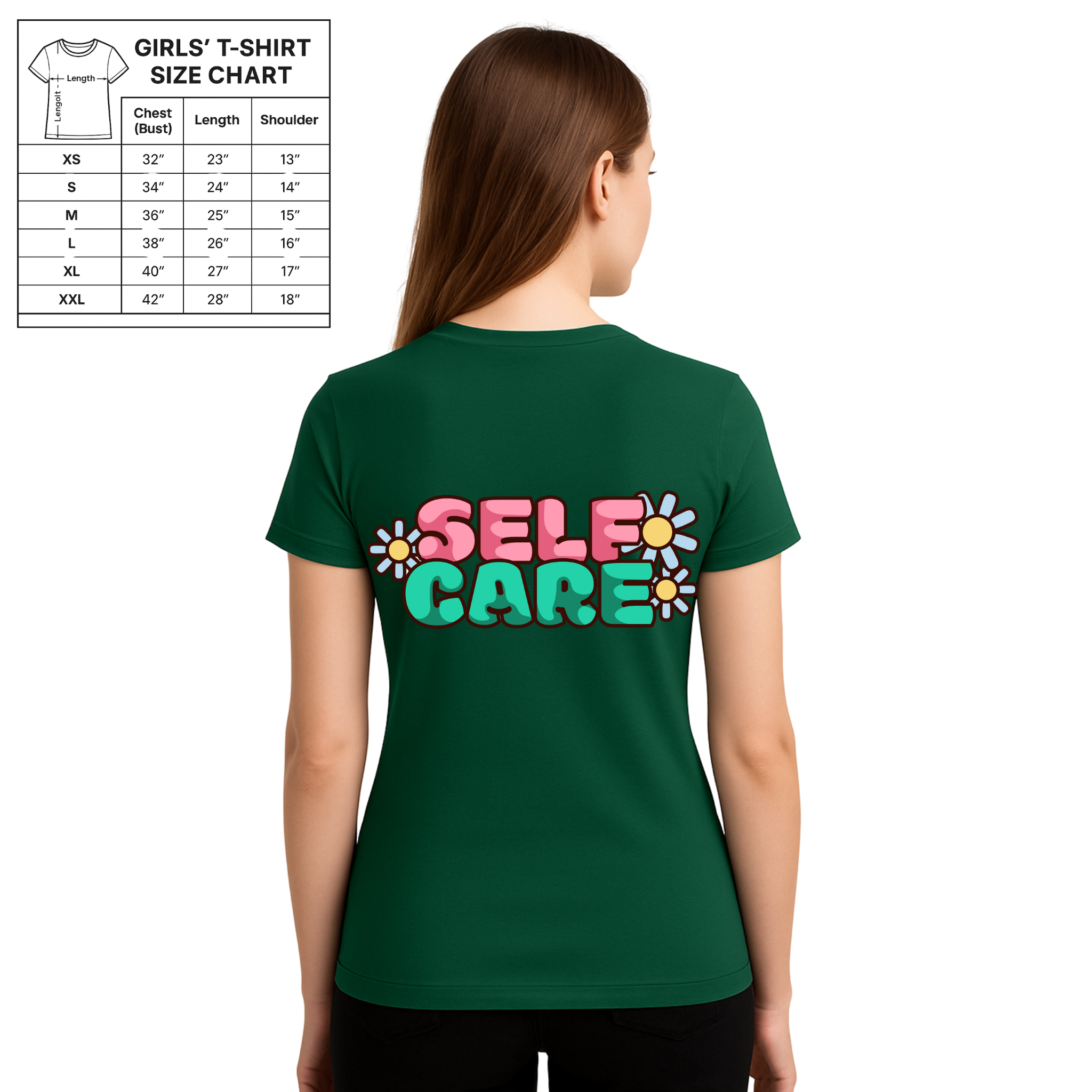 Simply Chic – Women's Minimalist Girl Tee Bottle Green SimplyChic_Women_sMinimalistGirlTee_10