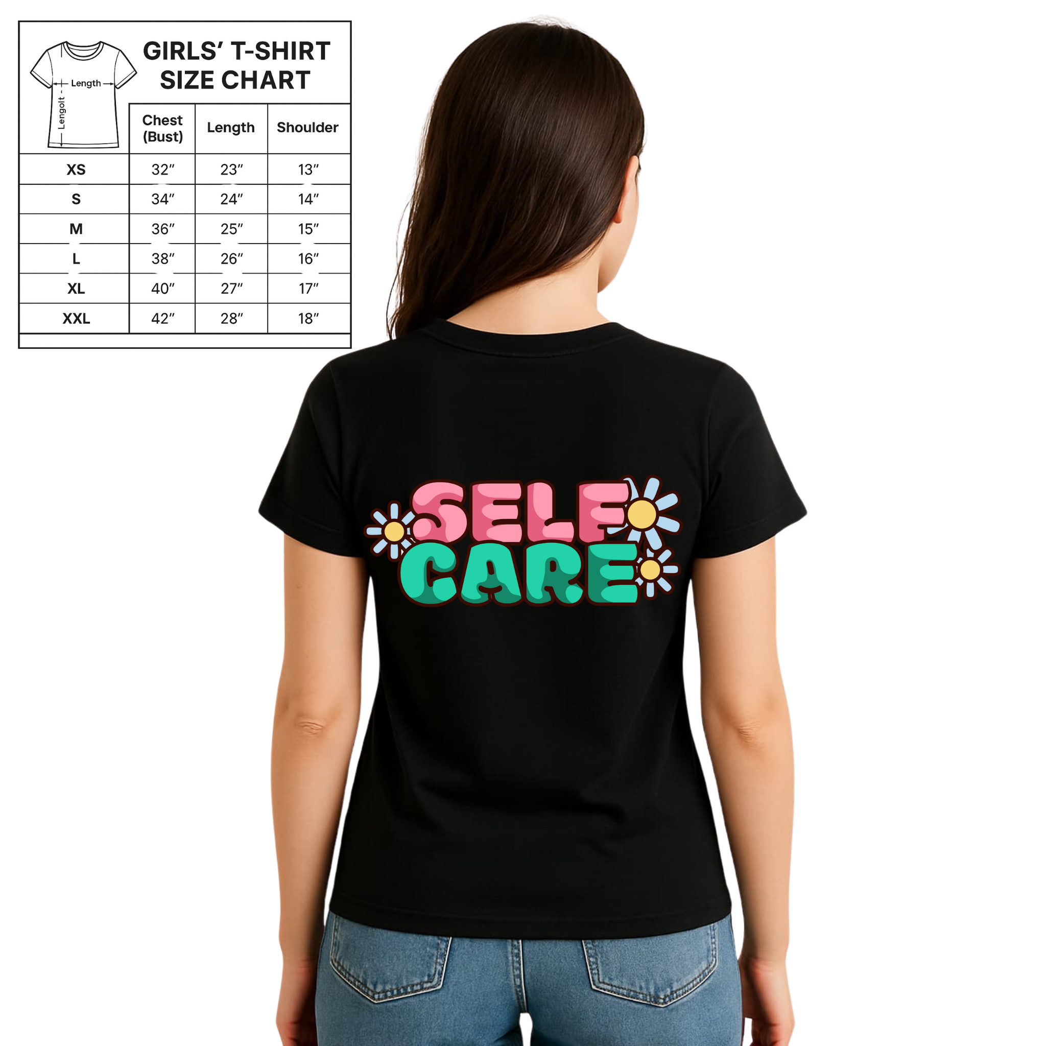 Simply Chic – Women's Minimalist Girl Tee Black SimplyChic_Women_sMinimalistGirlTee_7